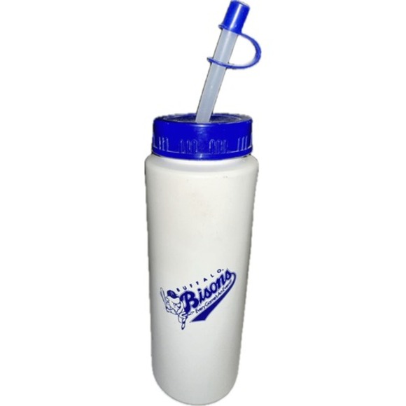 MLB Other - Buffalo Bisons Promotional Squeeze Water Bottle White Goya MiLB Baseball